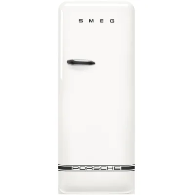 Smeg Porsche Special Edition køleskab med fryser FAB28RDPCW6, Carrara White