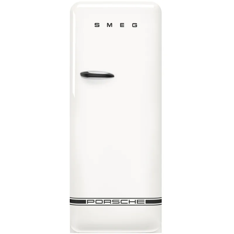 Smeg Porsche Special Edition køleskab med fryser FAB28RDPCW6, Carrara White