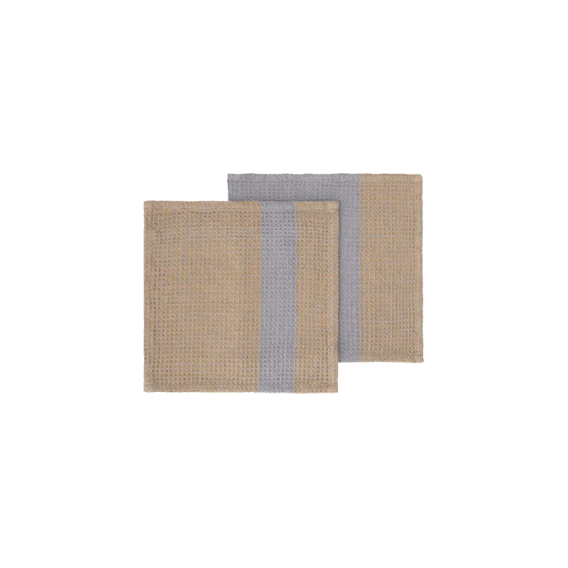 Gano karklud 25x25 cm 2-pak - Indian Tan/Tradewinds