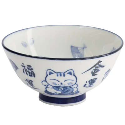 Tokyo Design Studio Kawaii Lucky Cat skål, 300 ml