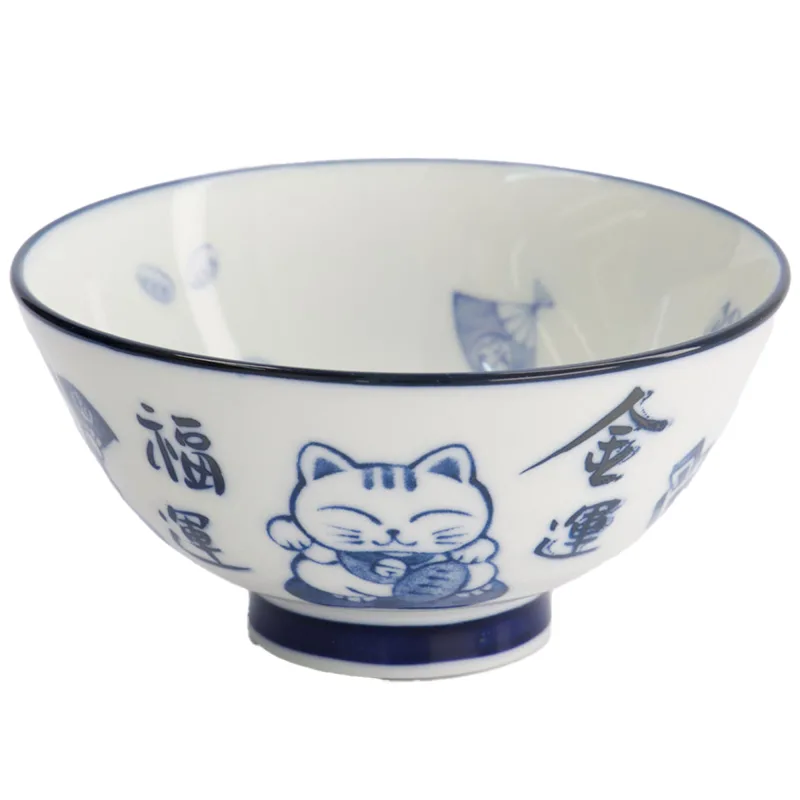 Tokyo Design Studio Kawaii Lucky Cat skål, 300 ml