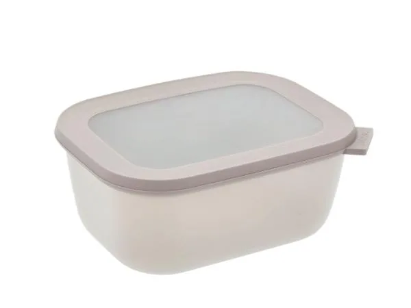 Mepal Cirqula Skål m/låg - Nordic White - 1,5 L