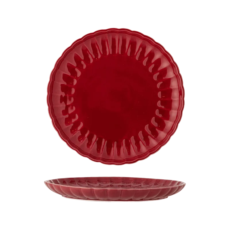 Latina tallerken 27 cm - Rød