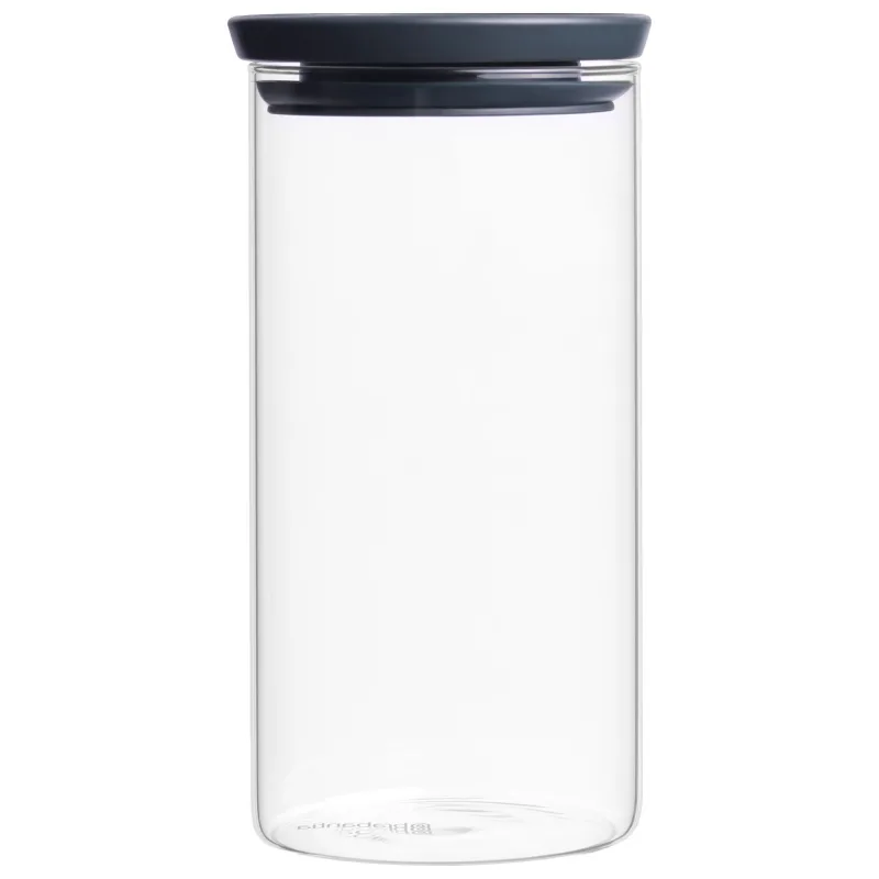 Brabantia Stabelbar glasbeholder 1,1 liter, transparent