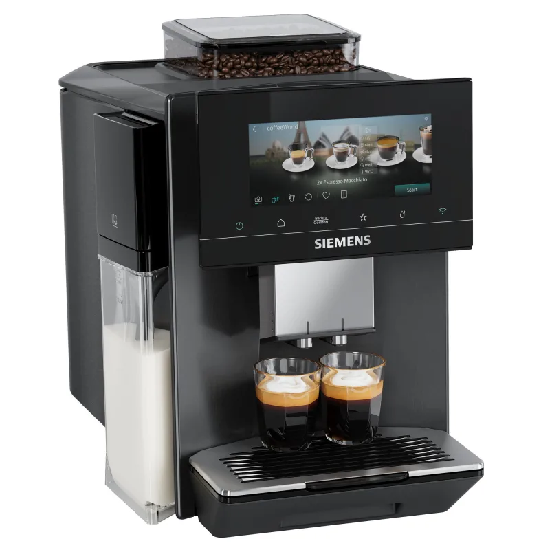 Siemens EQ900 plus iAroma TQ925EZ5 fuldautomatisk espressomaskine, Dark Inox
