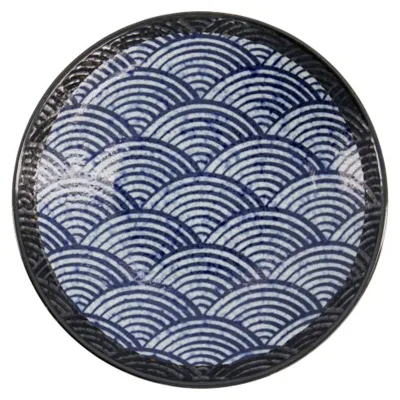 Tokyo design studio Aisai Seigaiha pastaskål 600 ml