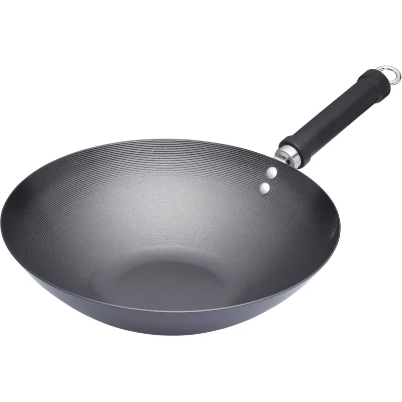 Kitchencraft Wokpande 30 cm, sort