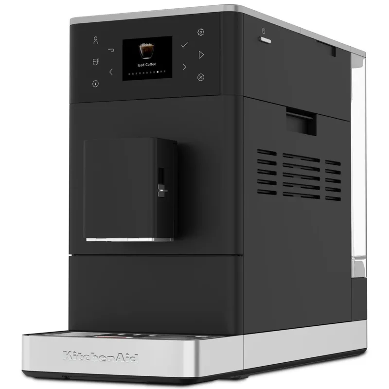 Kitchenaid Fuldautomatisk espressomaskine KF3 med iskaffe-funktion, mat sort