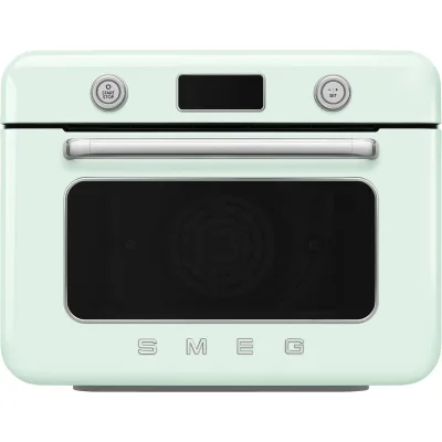 Smeg COF01PGEU Fritstående dampovn, pastelgrøn