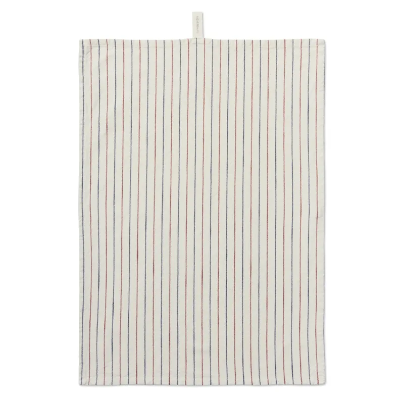 Rosendahl Textiles viskestykke 70 x 50 cm, blå/terrakotta