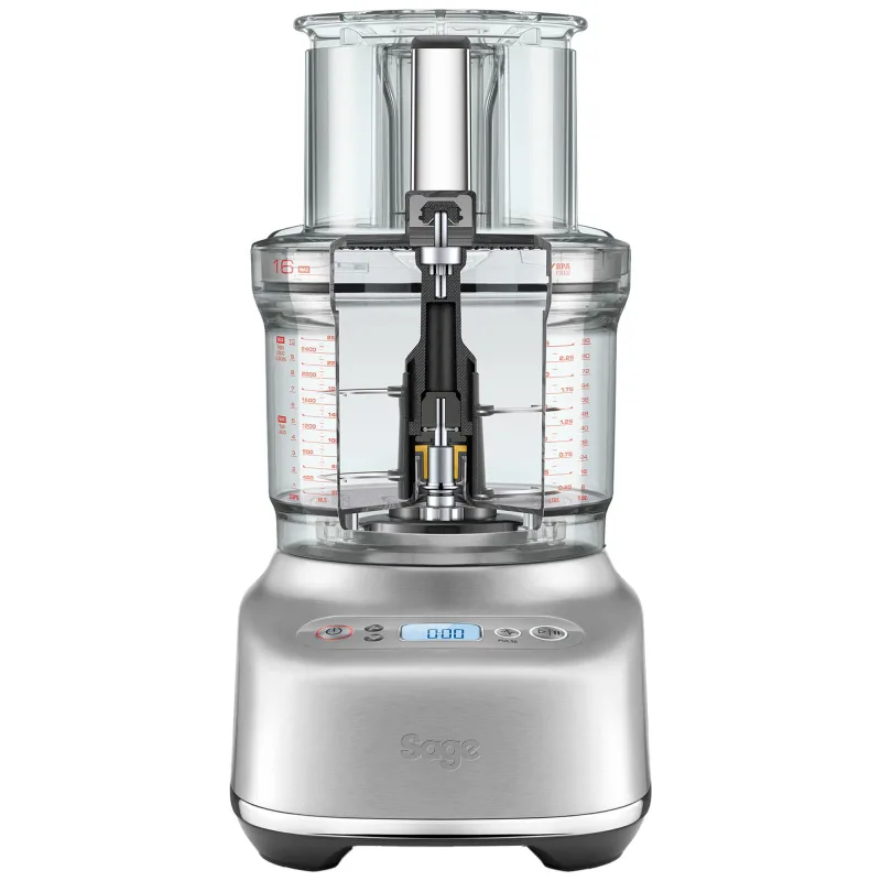 Sage SFP838BSS Paradice 16 Foodprocessor, rustfrit stål