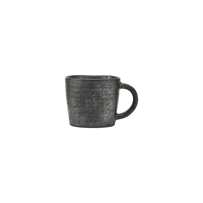 Pion espressokop med hank 10 cl - Sort/brun