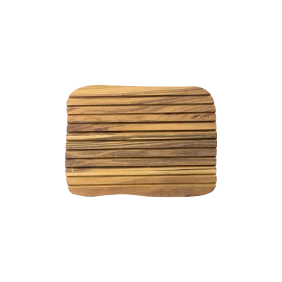Raw Teak brødskærebræt