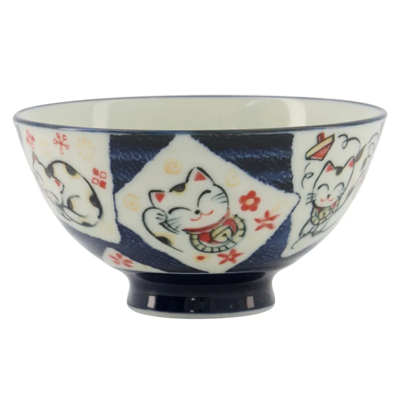 Tokyo design studio Kawaii skål 11 cm, cat blue