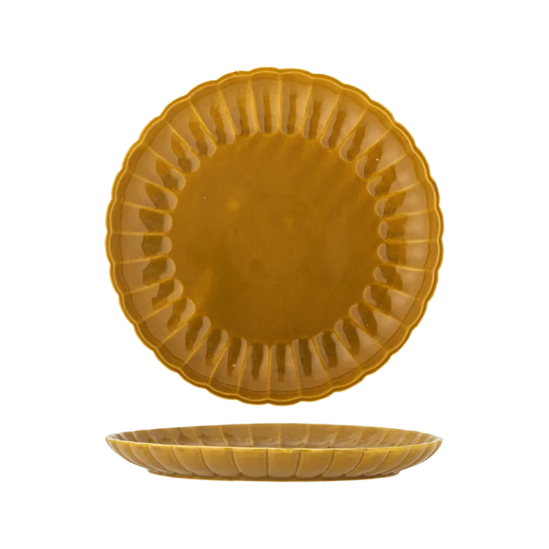 Latina tallerken 27 cm - Gul