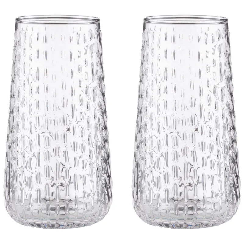 Marimekko Sykys Glas, klart glas, 2 stk.