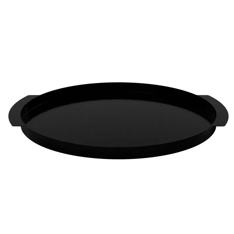 Cooee design Carry Circle Serveringsbakke 35 cm, sort