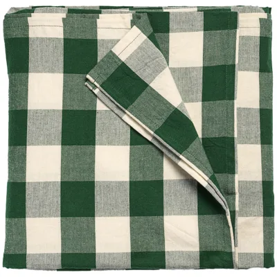 Midnatt Elsa dug 250 × 145 cm, grøn/beige