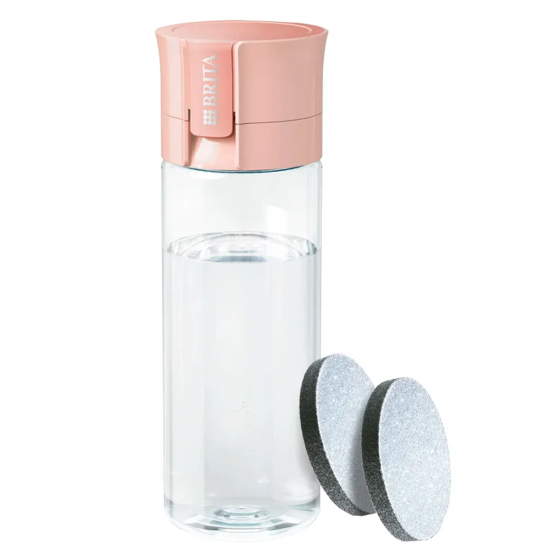 Brita Vital vandflaske 0,6 liter, abrikos