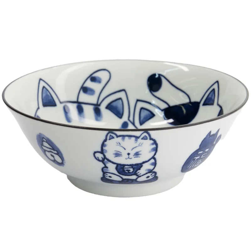 Tokyo design studio Kawaii Cat Neko ramenskål 1 liter (33420)