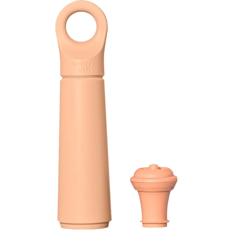 Vacu vin Wine Saver Loop vinpumpe, terra