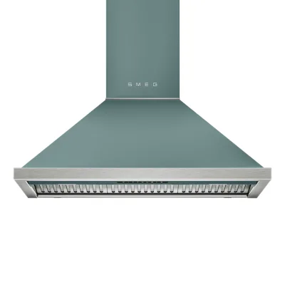 Smeg Portofino KCU94EGM vægmonteret emhætte 90 cm, emerald green