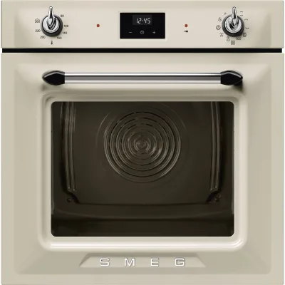 Smeg SOP6900T indbygningsovn, 68 liter, creme