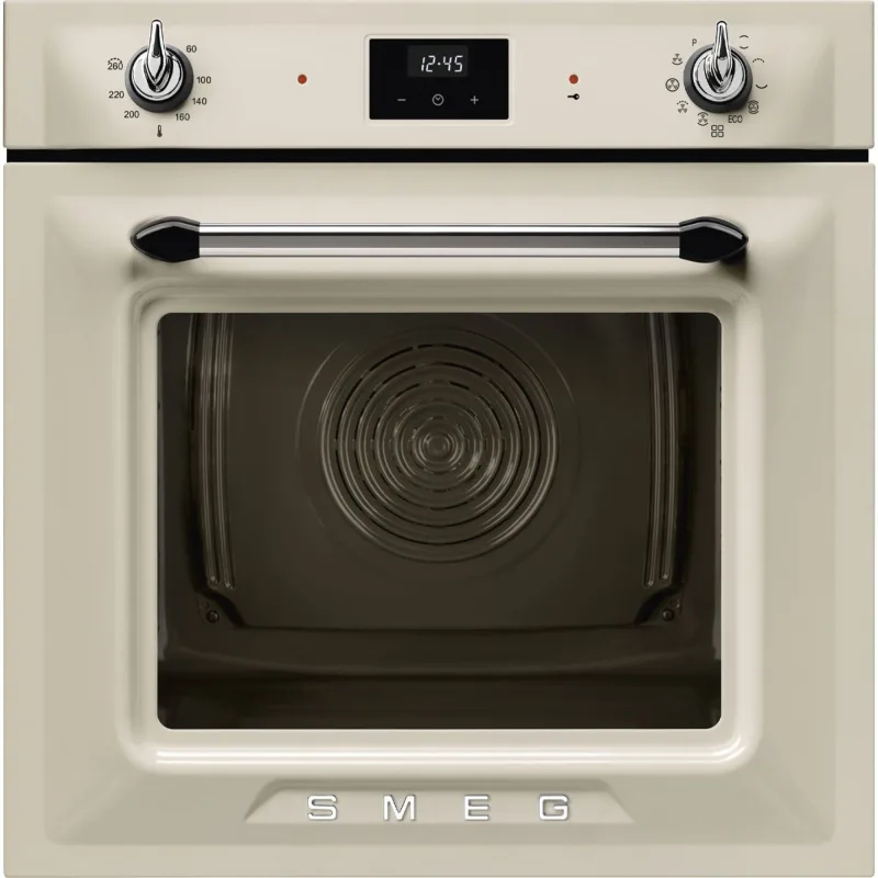 Smeg SOP6900T indbygningsovn, 68 liter, creme
