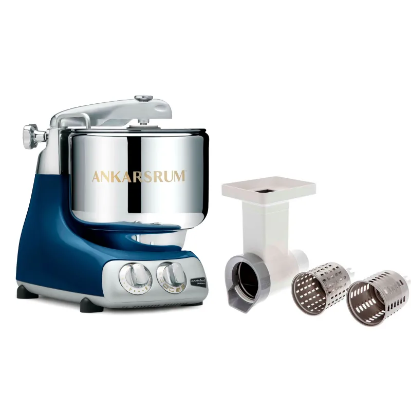 Ankarsrum Assistent Original AKM6230 Ocean Blue + Grøntsagssnitter