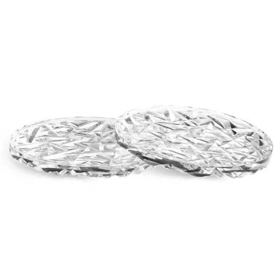 Orrefors Carat glasbrikker 10 cm, 2 stk