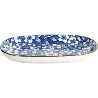 Tokyo design studio Blue Sakura oval tallerken