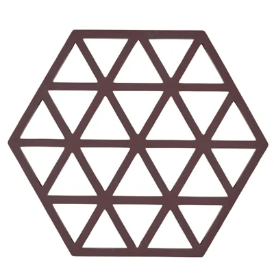 Zone Triangles grydeunderlag 16 cm, kalamata