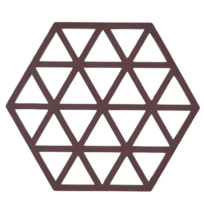 Zone Triangles grydeunderlag 16 cm, kalamata