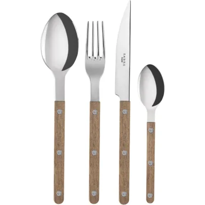 Sabre paris Bistrot Teak bestiksæt 4 dele, teak