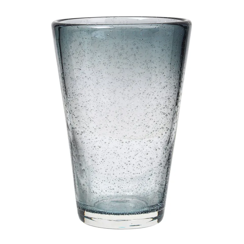Broste Bubble højt glas 45 cl, grå