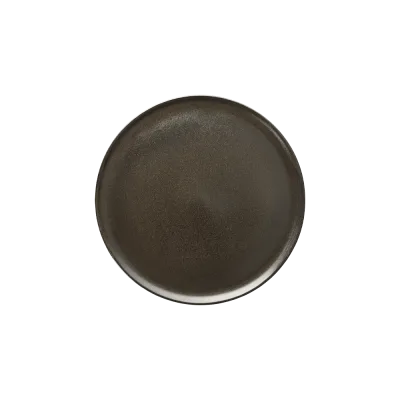 Raw middagstallerken 28 cm - Metallic Brown