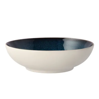 Bitz Gastro pastaskål 20 cm, hvid/mørkeblå