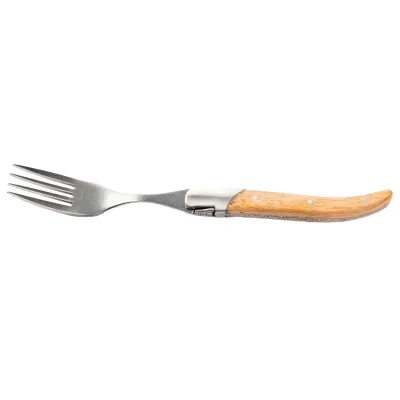 Laguiole style de vie Laguiole Gafler 6-pak, egetræ