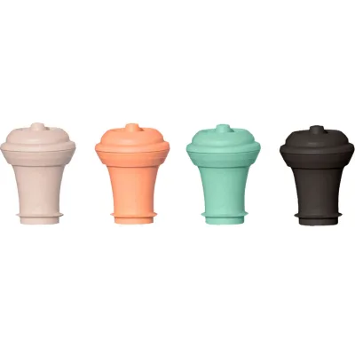 Vacu vin Wine Stopper Loop vakuumprop, 4 stk.