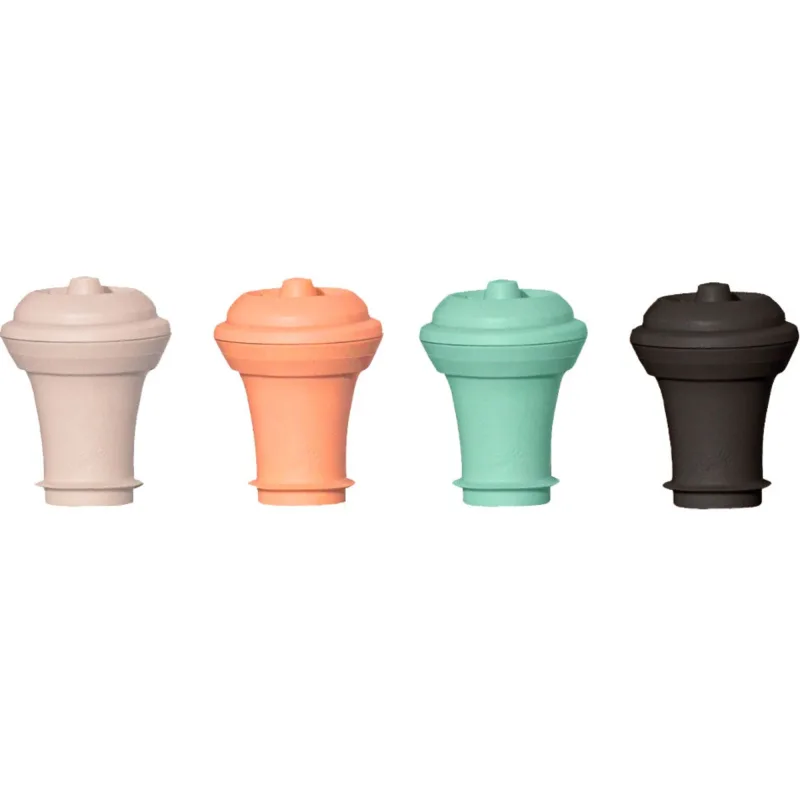 Vacu vin Wine Stopper Loop vakuumprop, 4 stk.