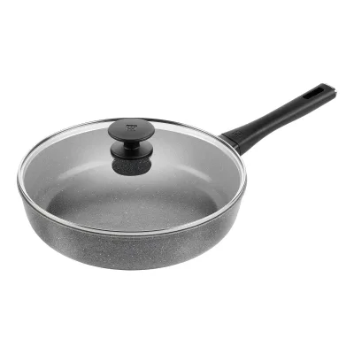 Zwilling Terreno Plus sauterpande med glaslåg 28 cm, aluminium