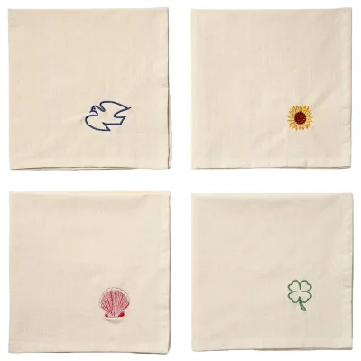 Midnatt Charms serviet 40x40 cm 4-pak