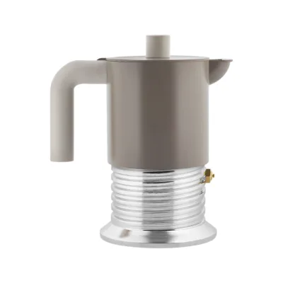 Alessi Vite mokkabrygger, 3 kopper, grå