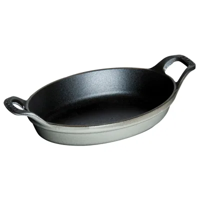 Staub Ovnfast form 15 cm, grå