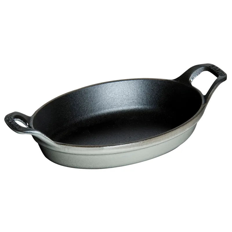 Staub Ovnfast form 15 cm, grå