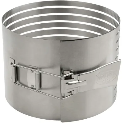 Dr oetker Kagedeler justerbar 18-20 cm, rustfrit stål