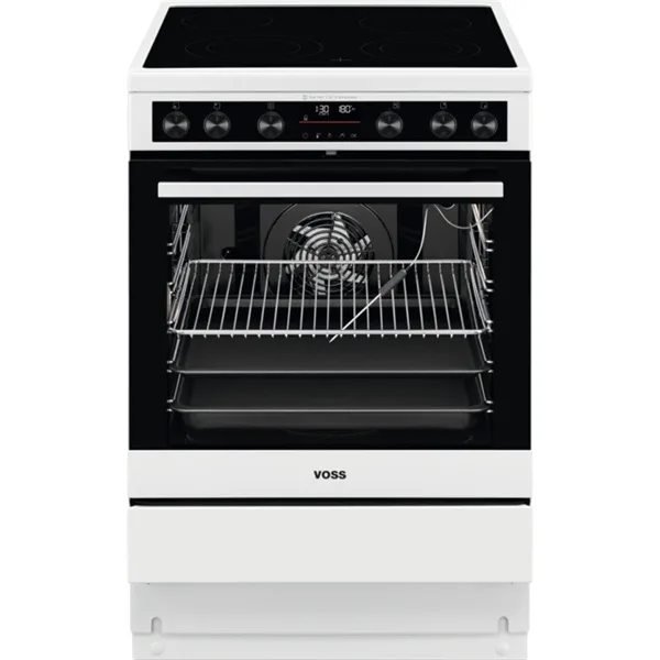 Voss VKK67742HV Keramisk Komfur - 2+2 års garanti