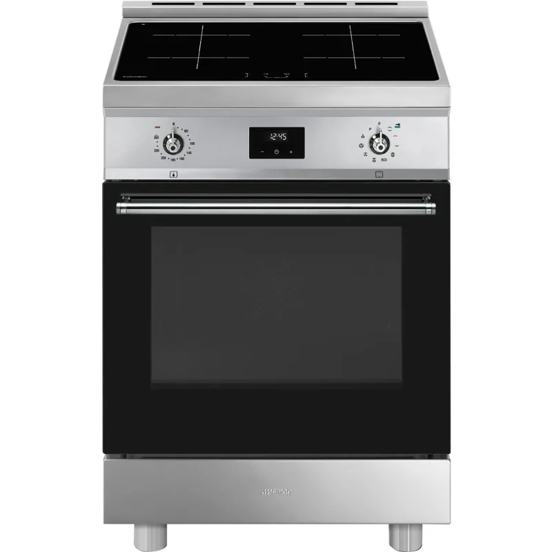 Smeg C6IPXT2 Classic Induktionskomfur 60 cm, rustfrit stål