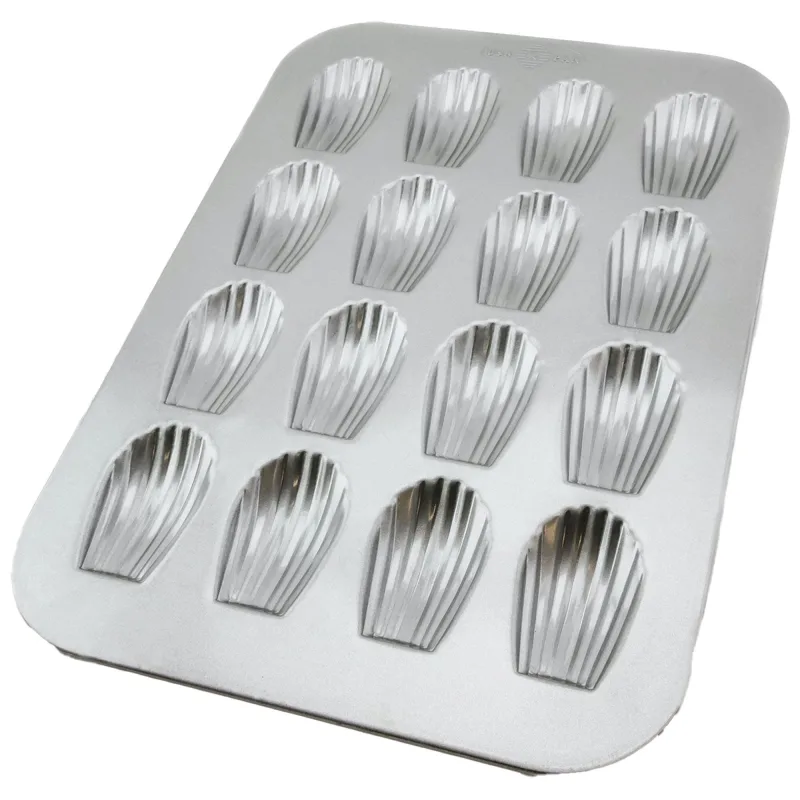 USA PAN Madeleineform 16 stk., alumineret stål