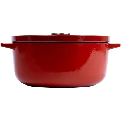 Kitchenaid Støbejernsgryde 26 cm/5,2 liter, empire red